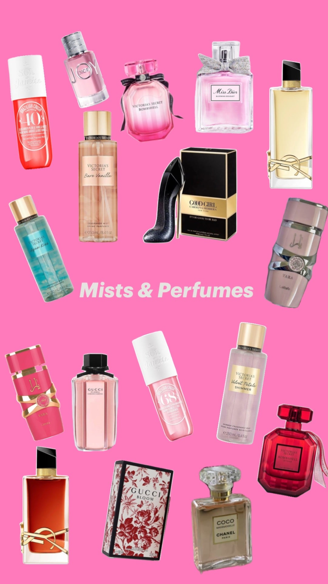 MISTS & PERFUMES