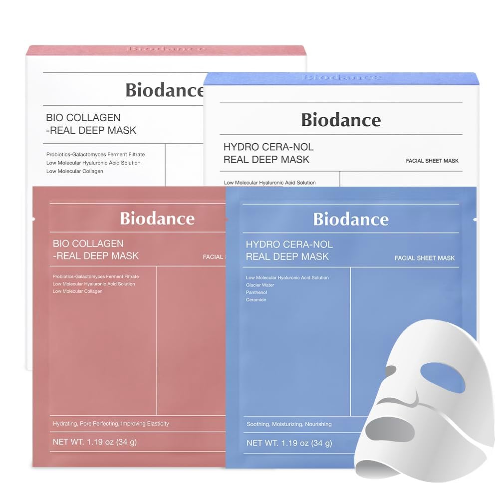 BIODANCE Best Mask Collagen & Hydro Cera-nol Real Deep Mask ( Each )