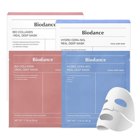 BIODANCE Best Mask Collagen & Hydro Cera-nol Real Deep Mask ( Each )