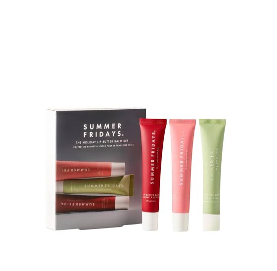 Summer Friday Lip Butter Balm set ( set of 3 )