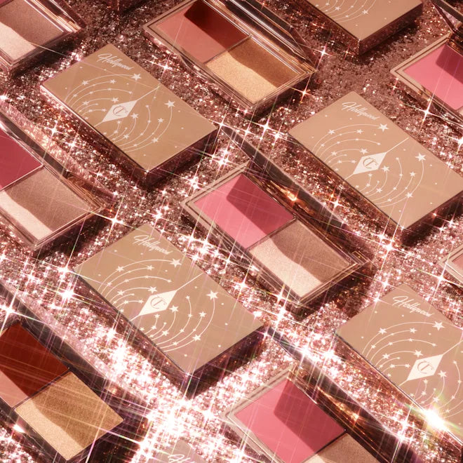 CHARLOTTE TILBURY HOLLYWOOD BLUSH & GLOW GLIDE PALETTE - TAN TO DEEP