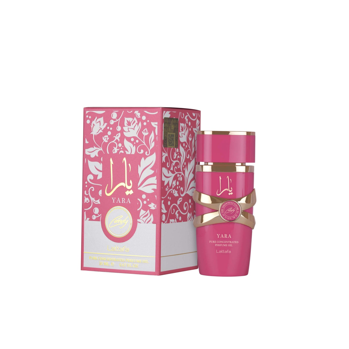 YARA BY LATTAFA PERFUME Large Size ( Dark Pink )